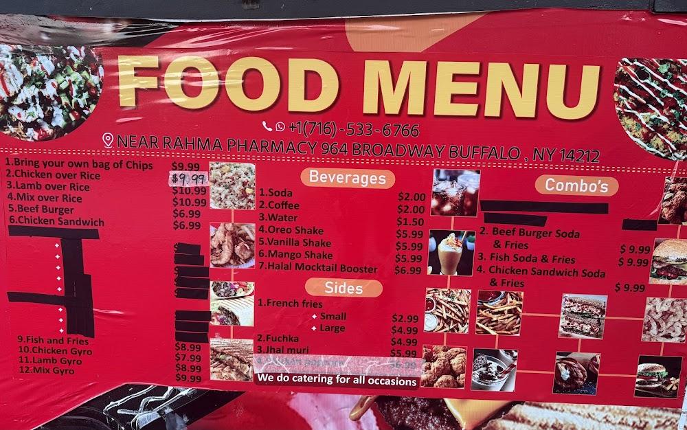 716 Street Halal Menu image 1