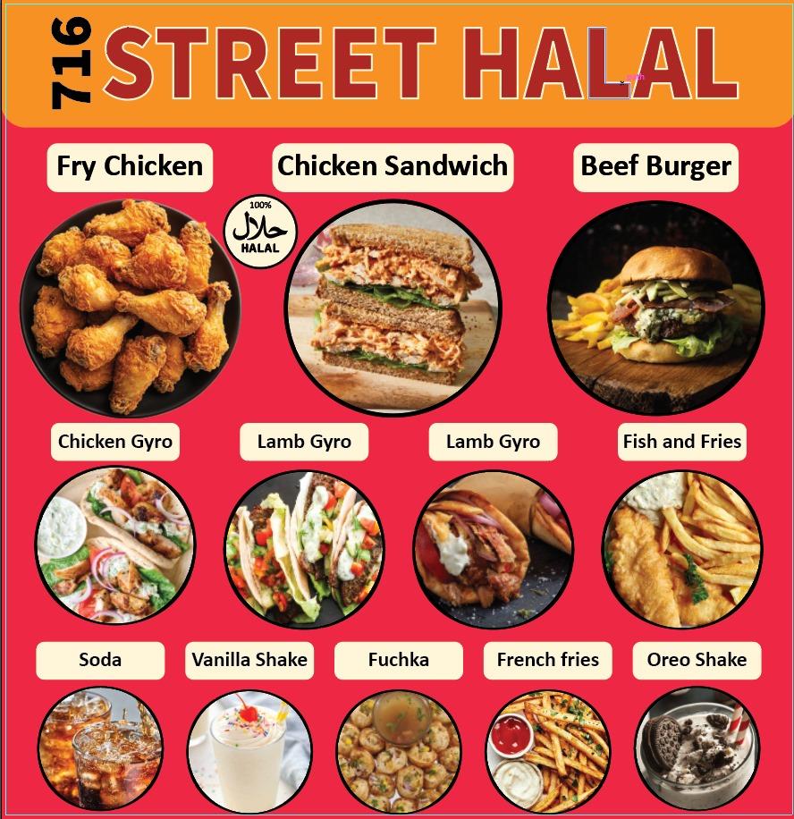 716 Street Halal Menu image 2
